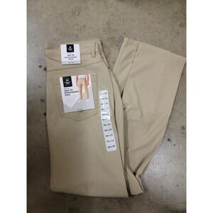 NEW Members Mark Benton Slim Fit Performance Pants 40X32